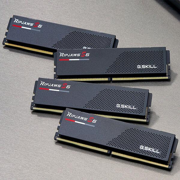 G.Skill Ripjaws S5 32GB (16GBx2) | DDR5 5200MHz | Matte Black
